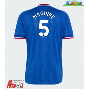 Manchester United Harry Maguire #5 Segunda Equipación 2026-27 Manga Corta